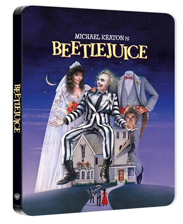 Beetlejuice Steelbook - 4K Ultra HD + Blu-Ray