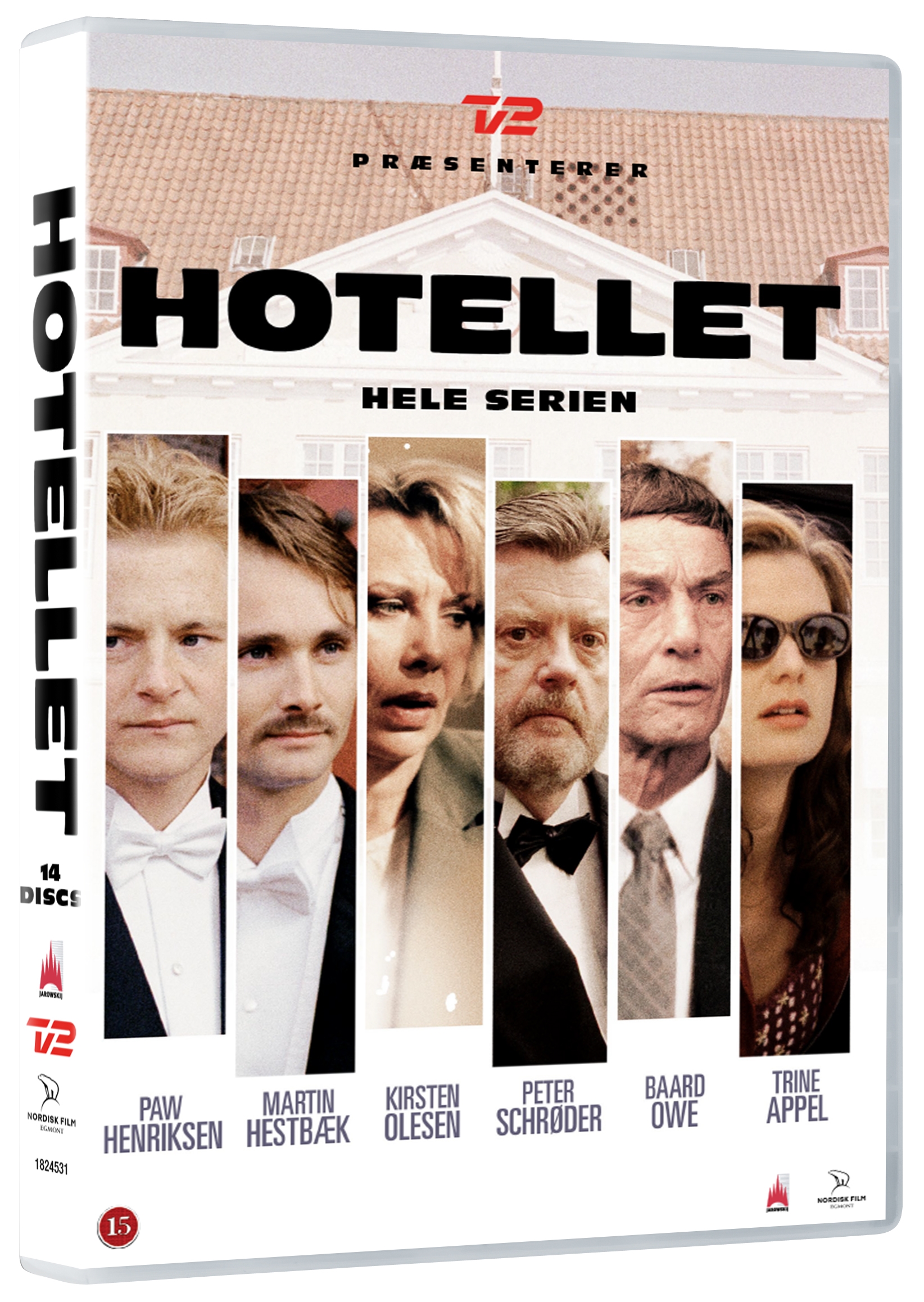 Derfor ilt film Hotellet - Komplet Boks - 14 DVD