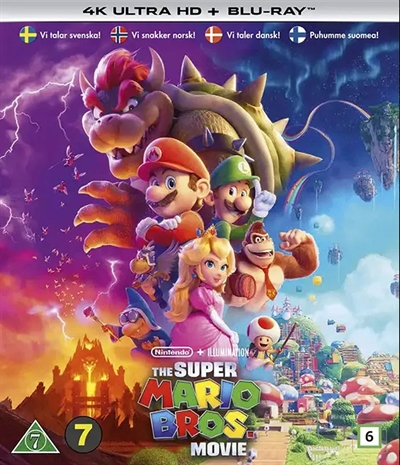 Super Mario Bros Steelbook - 4K Ultra HD + Blu-Ray