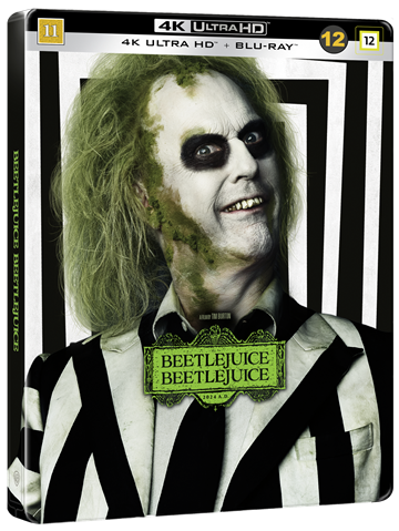 Beetlejuice, Beetlejuice Steelbook (O-Ring) - 4K Ultra HD + Blu-Ray