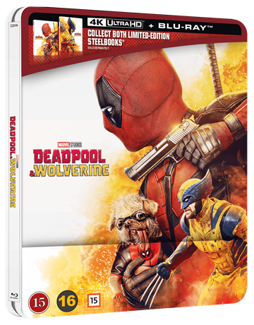 Deadpool & Wolverine - 4K Ultra HD + Blu-Ray - Deadpool Steelbook 