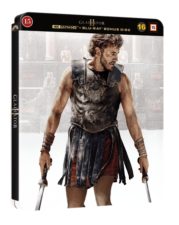 Gladiator II - 4K Ultra HD Steelbook + Blu-Ray Bonus Disc