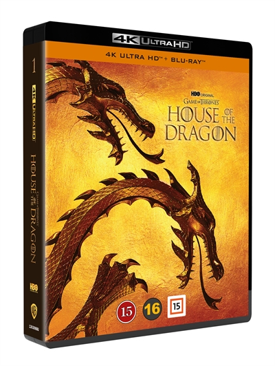 House Of The Dragon - Sæson 1 - 4K Ultra HD + Blu-Ray