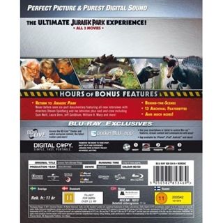 Jurassic Park Ultimativ Trilogi Box [3-disc]