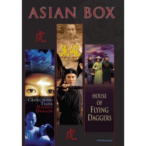 Asian Box: Tiger På Spring, Drage I Skjul / Hero / House Of Flying Daggers