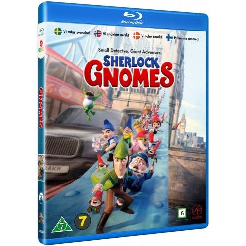 Mesterdetektiven Sherlock Gnomes Blu-Ray