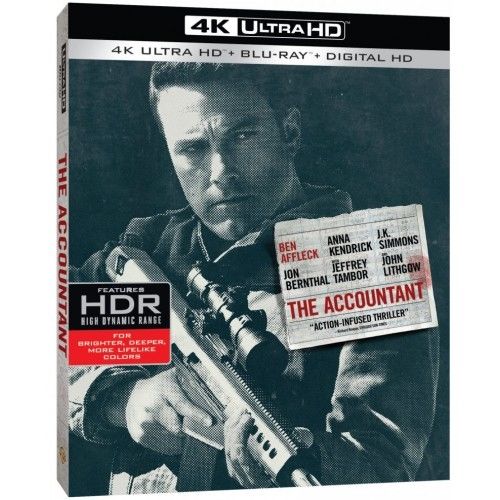 The Accountant - 4K Ultra HD Blu-Ray