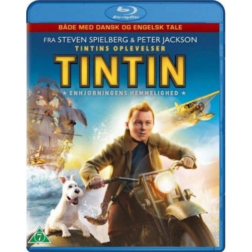Tintin - Enhjørningens Hemmelighed Blu-Ray
