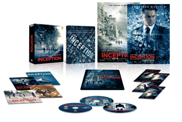 Inception - Ultimate Collector's Edition - 4K Ultra HD Blu-Ray - Steelbook 