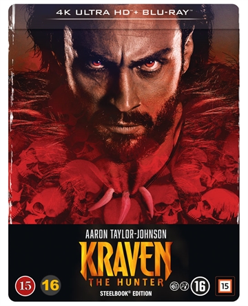 Kraven The Hunter - 4K Ultra HD + Blu-Ray - Steelbook