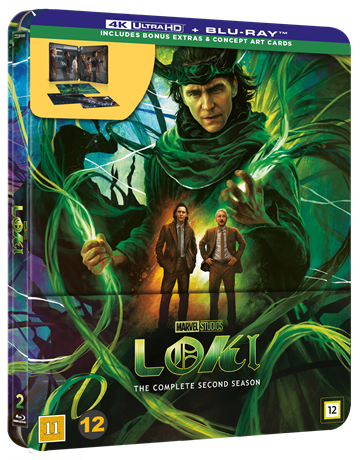 Loki - Sæson 2 - 4K Ultra HD+Blu-Ray - Steelbook