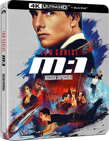 Mission Impossible 1 - Steelbook 4K Ultra HD + Blu-Ray