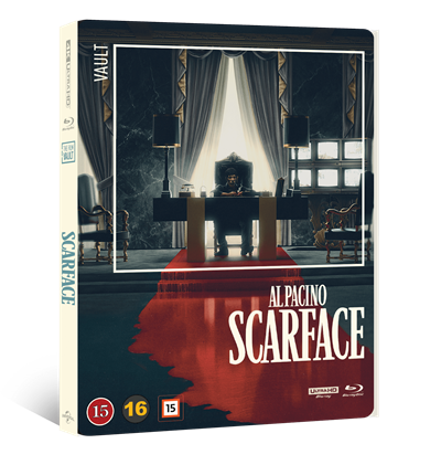 Scarface Vault Steelbook (2-Disc Ltd Edit) 4K Ultra HD