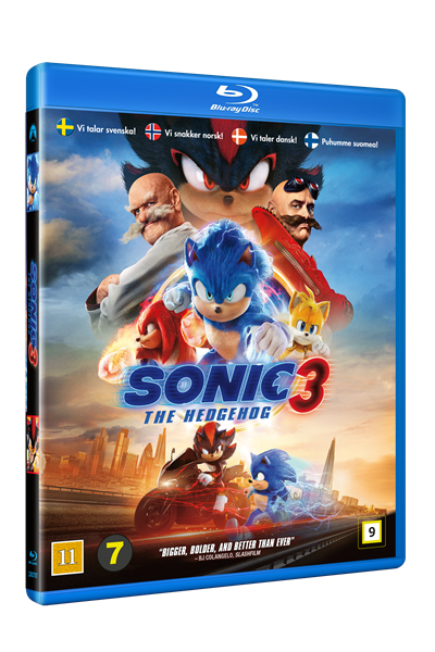 Sonic The Hedgehog 3 - Blu-Ray